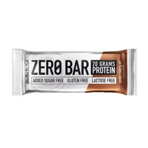 Proteínová tyčinka BIOTECH USA 50g, dvojítá čokoláda, bezlepková, bez cukru, bez laktózy